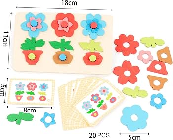 Ever-Changing Flower / Flower Pot Sort and Match photo 2