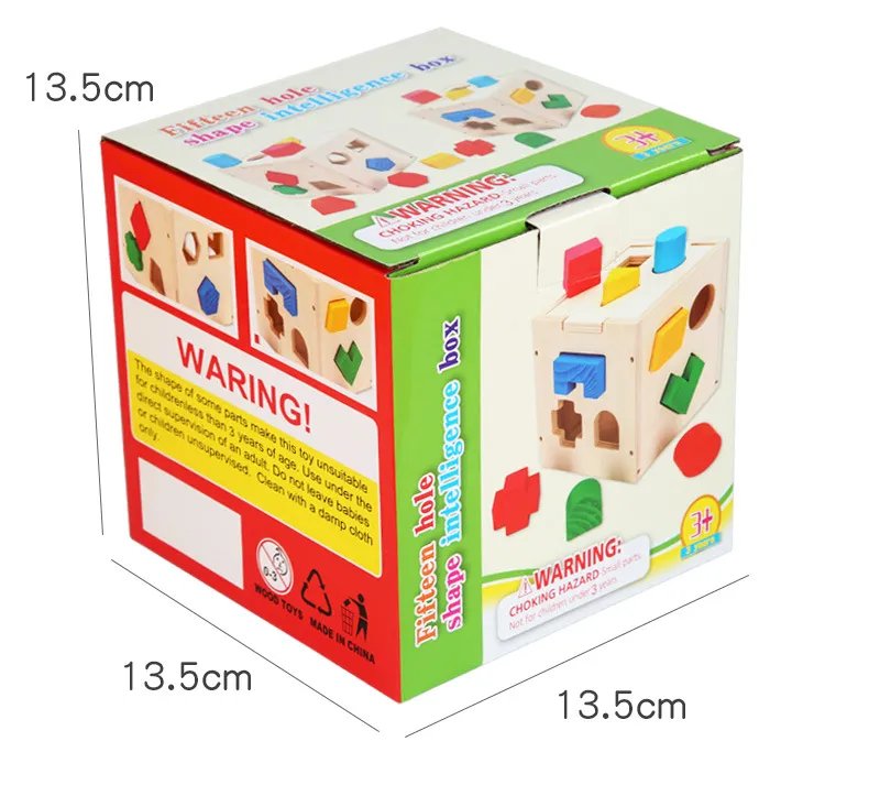 Fifteen Hole Shape Intelligence Box Educational Fun Toy for Kids Toys for Kids photo 3