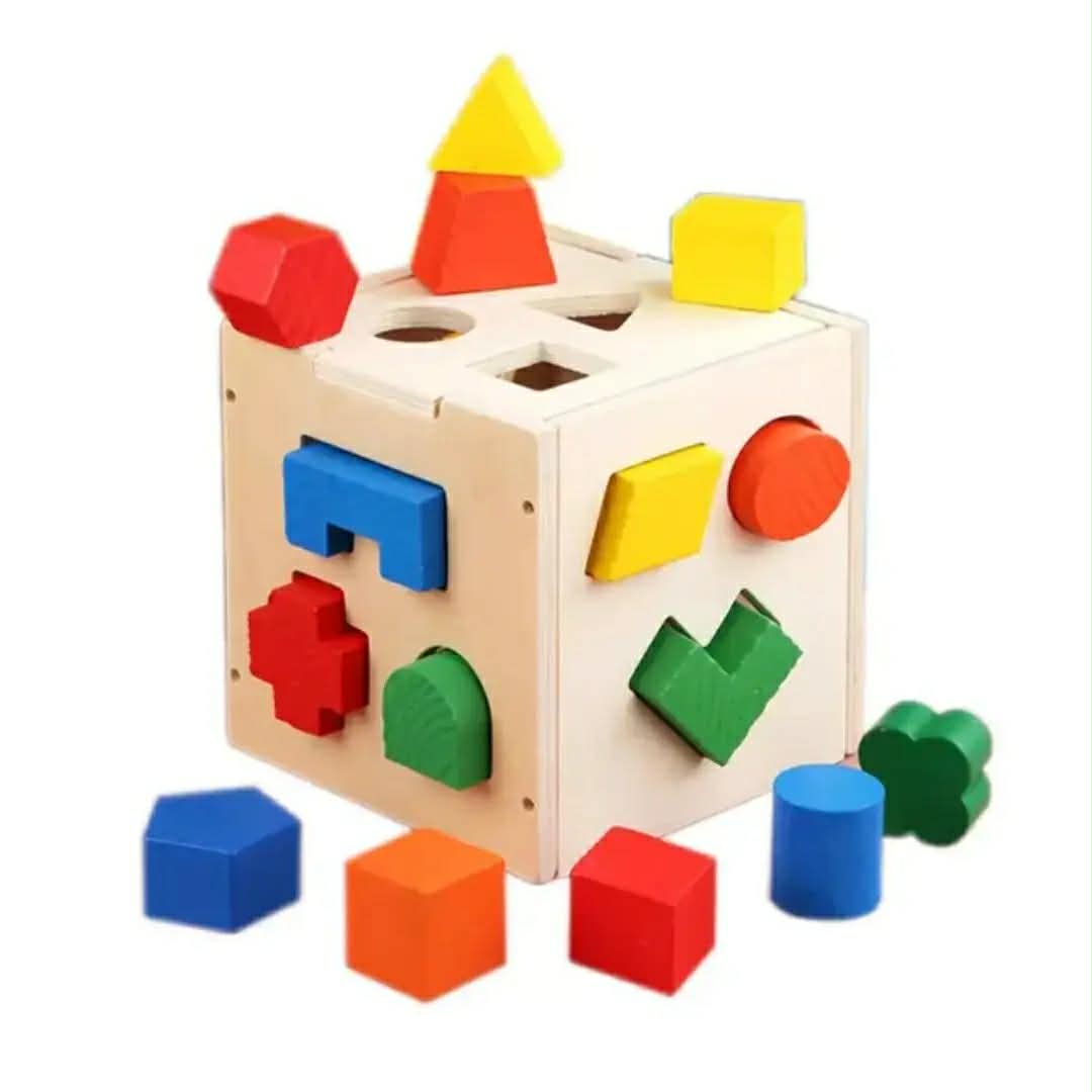 Fifteen Hole Shape Intelligence Box Educational Fun Toy for Kids Toys for Kids photo 2